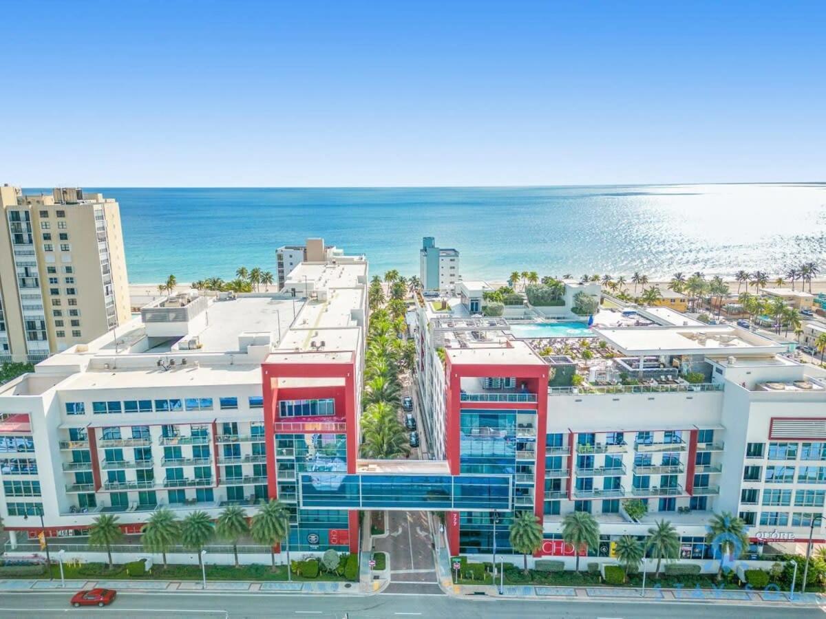 Best Stay - Rooftop Pool - Hollywood Beach Board - Walk المظهر الخارجي الصورة