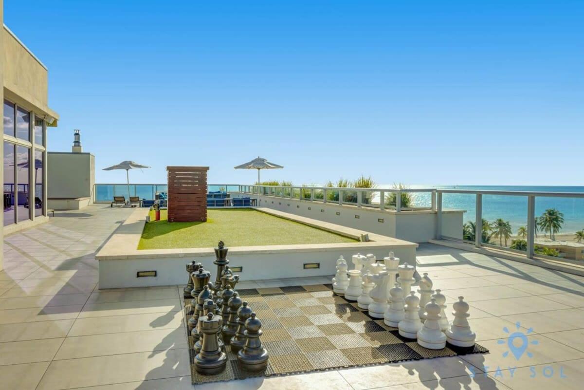 Best Stay - Rooftop Pool - Hollywood Beach Board - Walk المظهر الخارجي الصورة