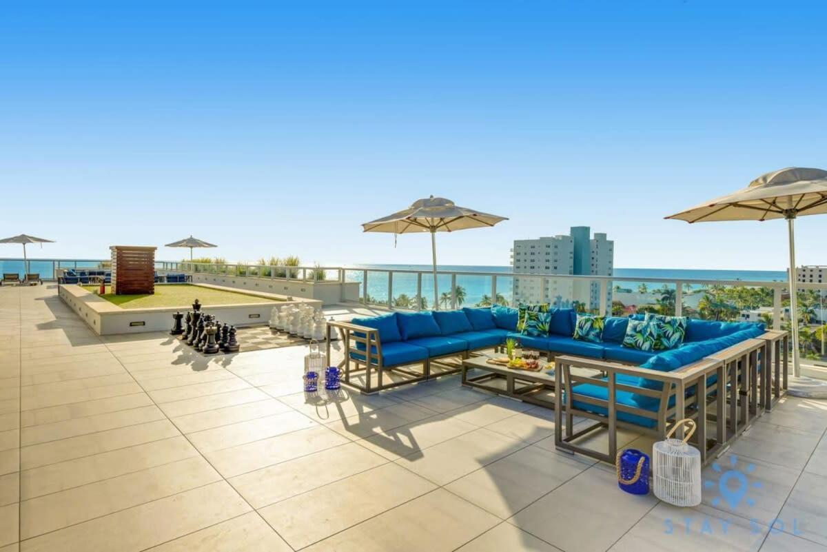Best Stay - Rooftop Pool - Hollywood Beach Board - Walk المظهر الخارجي الصورة