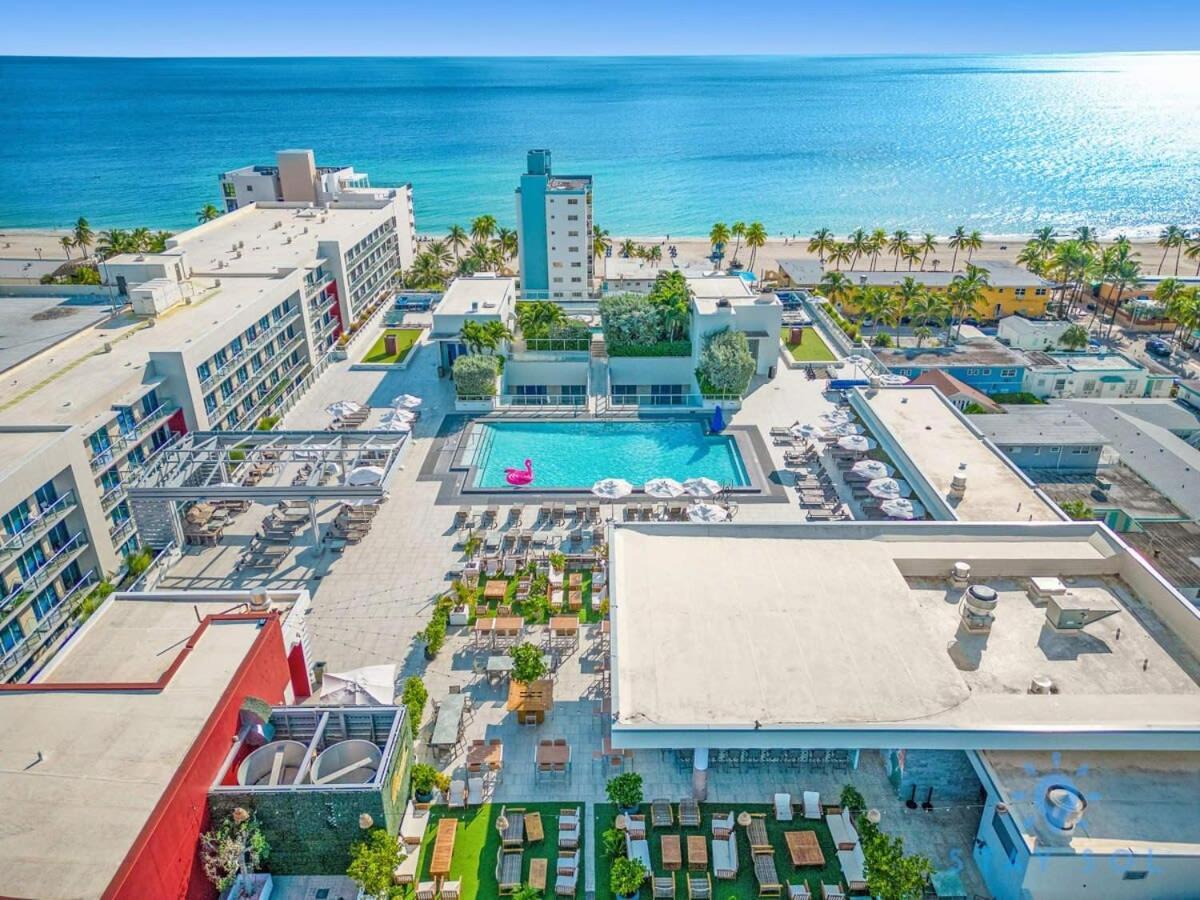 Best Stay - Rooftop Pool - Hollywood Beach Board - Walk المظهر الخارجي الصورة