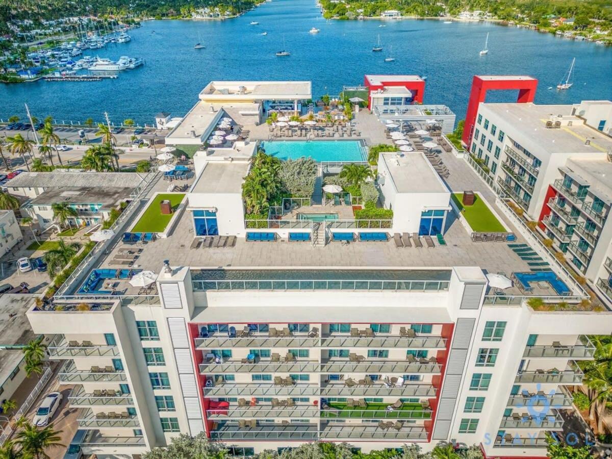 Best Stay - Rooftop Pool - Hollywood Beach Board - Walk المظهر الخارجي الصورة