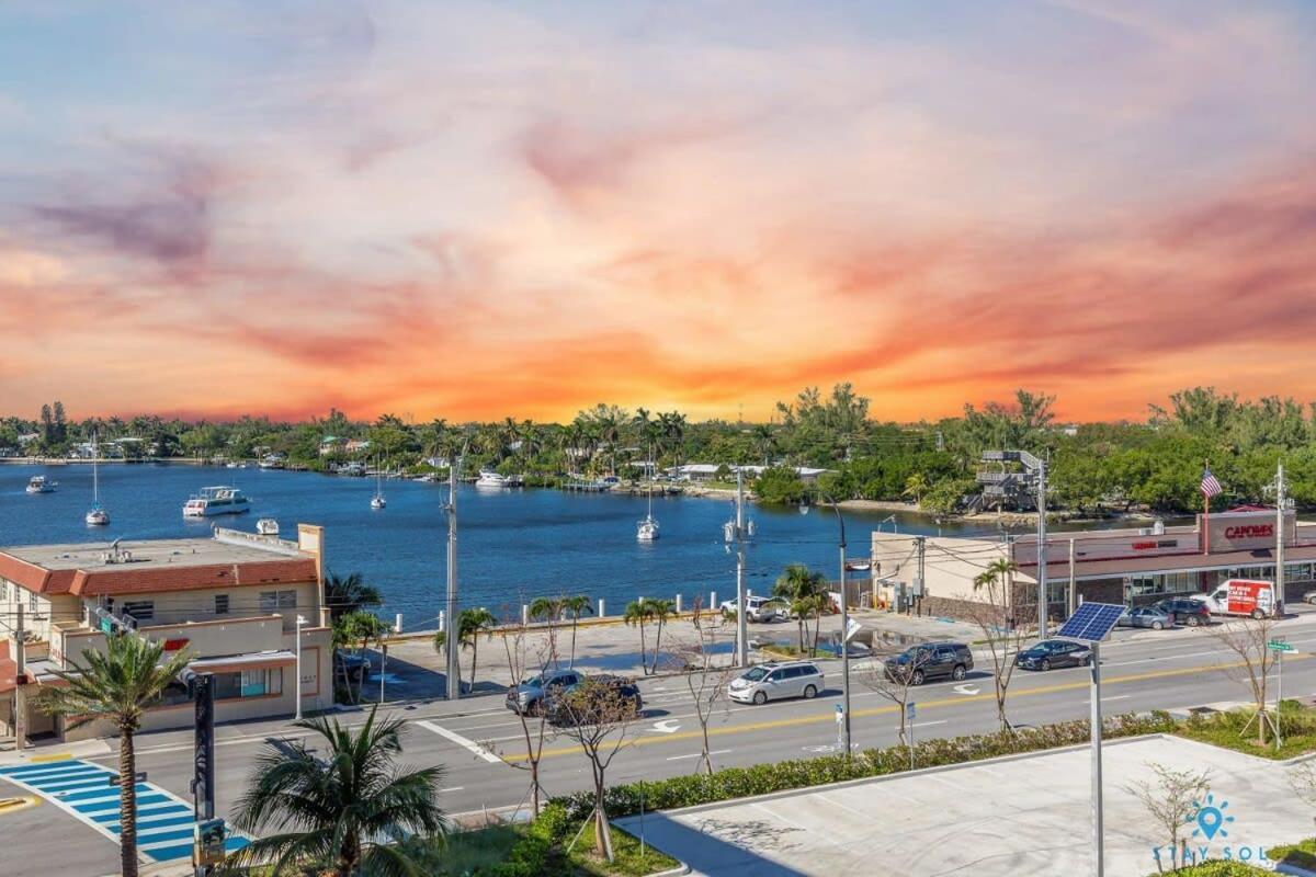 Best Stay - Rooftop Pool - Hollywood Beach Board - Walk المظهر الخارجي الصورة